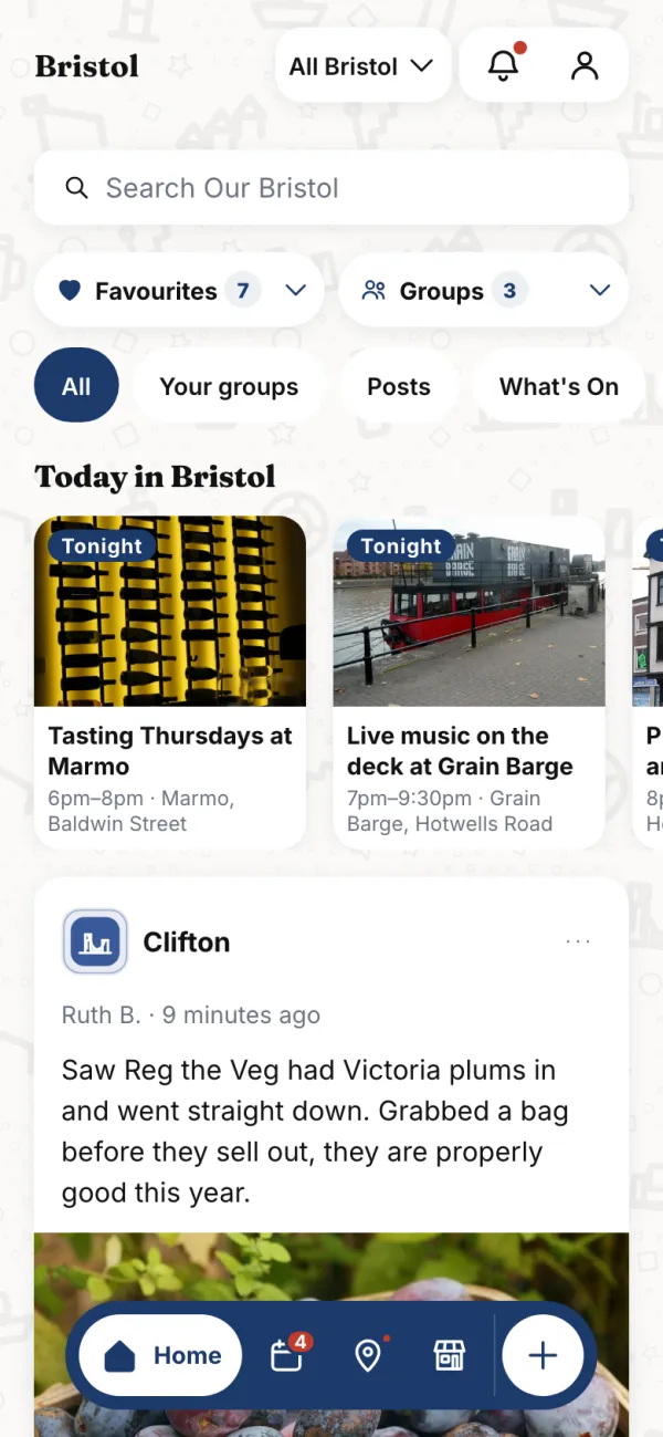 Our Bristol: Home: the town’s feed